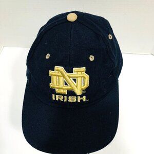Notre Dame Irish Baseball Hat Men's 7.25 Embroider Logo Shamrock Wool‎ Zephyr
